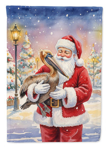  Pelican with Santa Claus House Flag