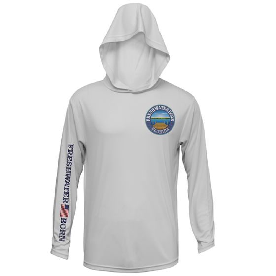 Florida Freshwater Born Kraken Men's Long Sleeve UPF 50+ Dry-Fit Hoodie