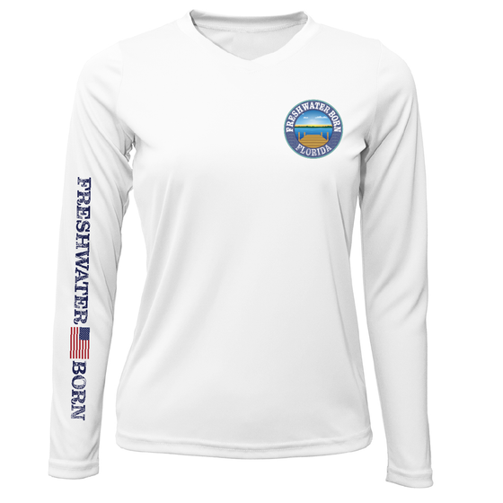 Florida Freshwater Born Kraken Women's Long Sleeve UPF 50+ Dry-Fit Shirt