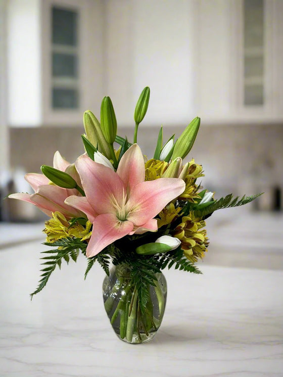 Spring Tulips & Lilies