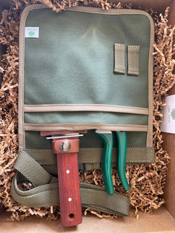 Gardening Gift Box -  Belt, Hori Hori and Pruners