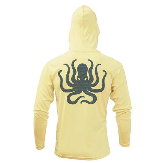 Florida Freshwater Born Kraken Men's Long Sleeve UPF 50+ Dry-Fit Hoodie