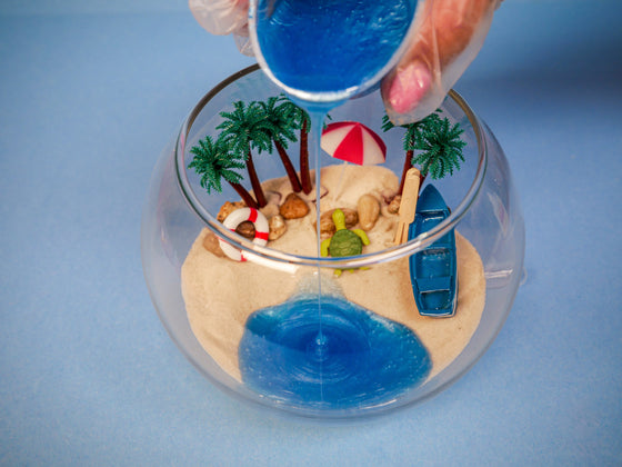 Beach Resin Terrarium Kit