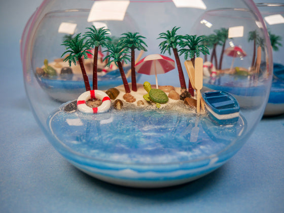 Beach Resin Terrarium Kit