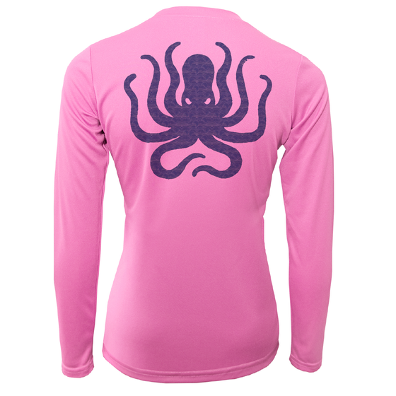 Florida Freshwater Born Kraken Women's Long Sleeve UPF 50+ Dry-Fit Shirt