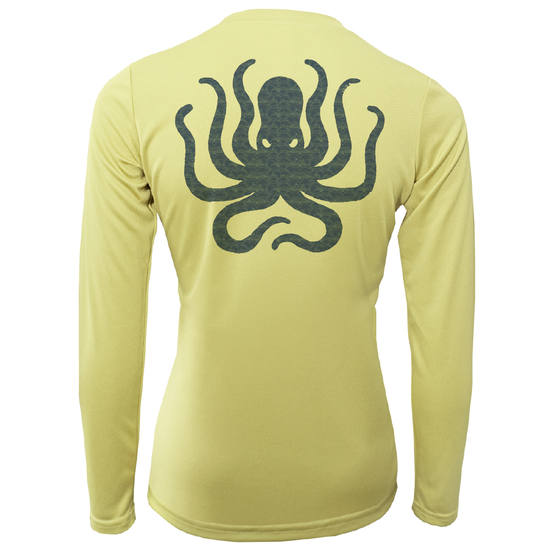 Florida Freshwater Born Kraken Women's Long Sleeve UPF 50+ Dry-Fit Shirt