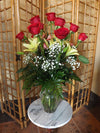 Deluxe Roses with Lilies