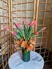  Tulips and Peruvian Lilies