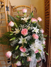 Roses & Lilies Standing Spray