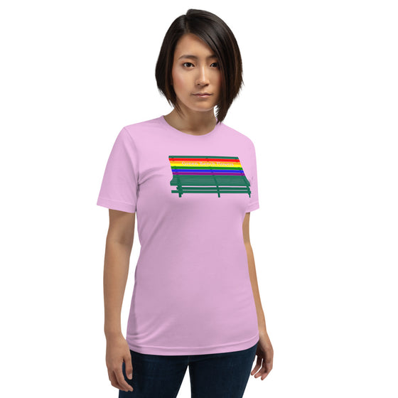 Green Bench Pride - Short-sleeve unisex t-shirt